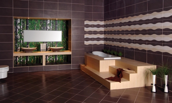 Modern Banyo Dekorasyon Renkleri 2016