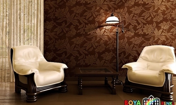 Salon Dekorasyonunda Duvar Kağıdı Kullanımı ve Uygulama Örnekleri
