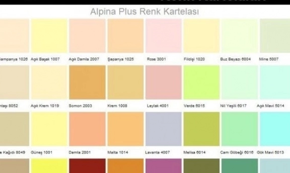 Filli Boya İç Cephe Renk Kataloğu 2016 Renkleri İle Tanışın