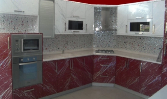 Desenli Mutfak Dolapları ile Şık Mutfaklar