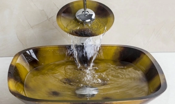 Çok Değişik Cam Çanak Lavabo Tasarımları