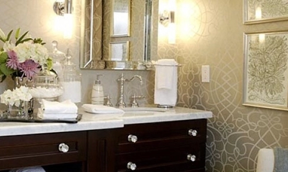 Banyo İçin Duvar Kağıdı Örnekleri