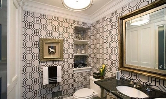 Banyo İçin Duvar Kağıdı Örnekleri