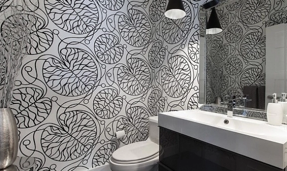 Banyo İçin Duvar Kağıdı Örnekleri