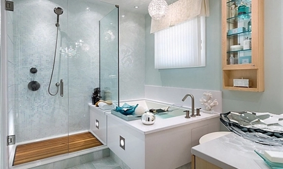 Modern Tarz Banyo Dekorasyonu Fikirleri Tasarımları