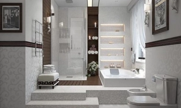 Modern Tarz Banyo Dekorasyonu Fikirleri Tasarımları