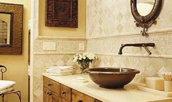 Ahşap tasarım banyo dekorasyonu fikirleri