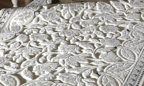 Yeni tasarım beyaz halı örnekleri