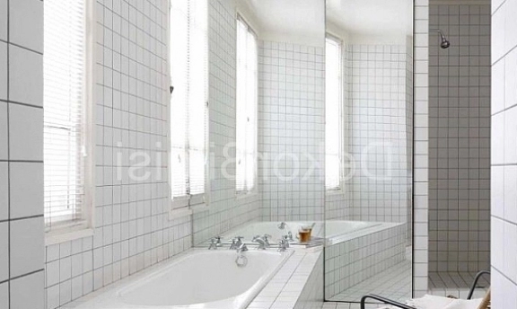 Yeni Beyaz Banyo Fayansı Örnekleri ve Fikirleri