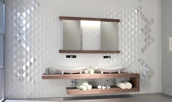 Yeni Beyaz Banyo Fayansı Örnekleri ve Fikirleri