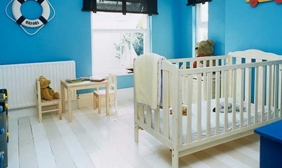 Mavi Renk Çocuk ve Bebek Odası Modelleri