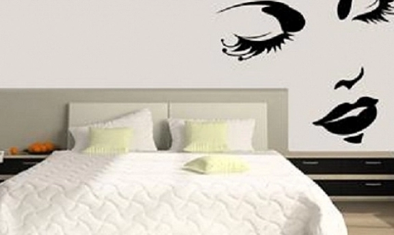 Yatak Odası Sticker Örnekleri