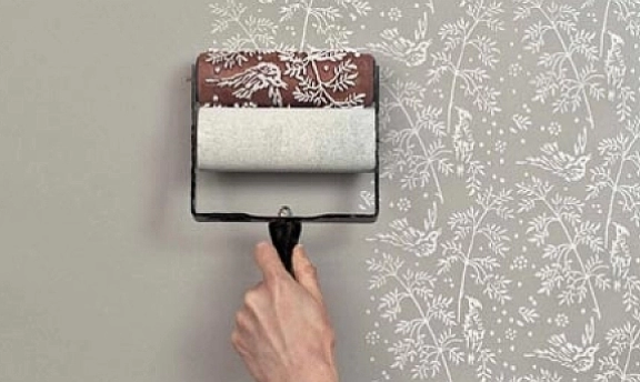 Filli Boya Desenli Duvar Boyaları (Alpina Style Dalgalı Doku)