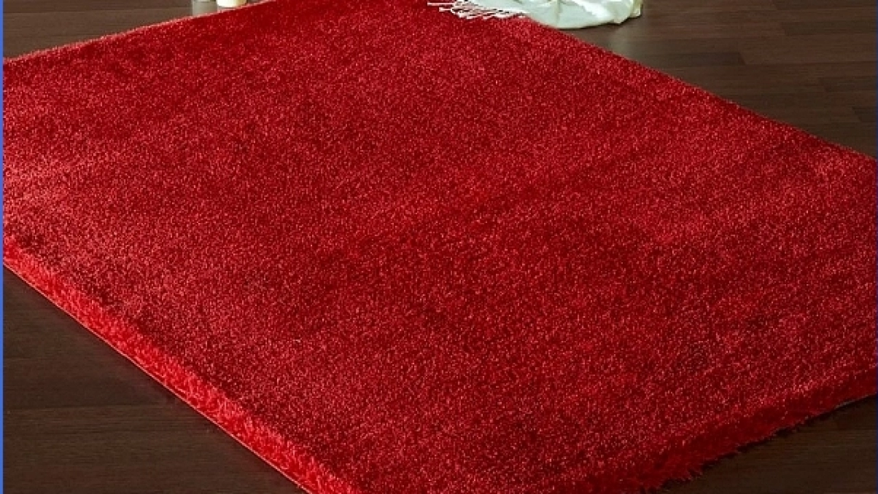 En güzel kırmızı renkli halı modelleri