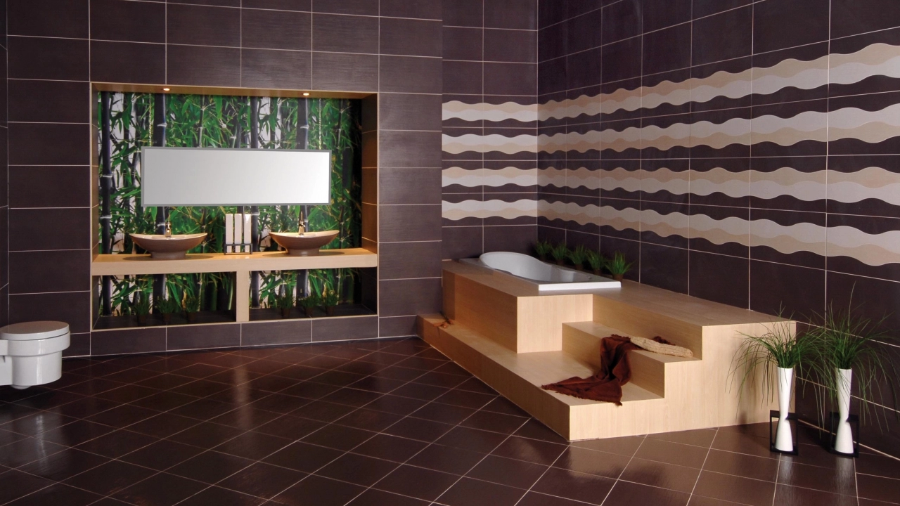 Modern Banyo Dekorasyon Renkleri 2016