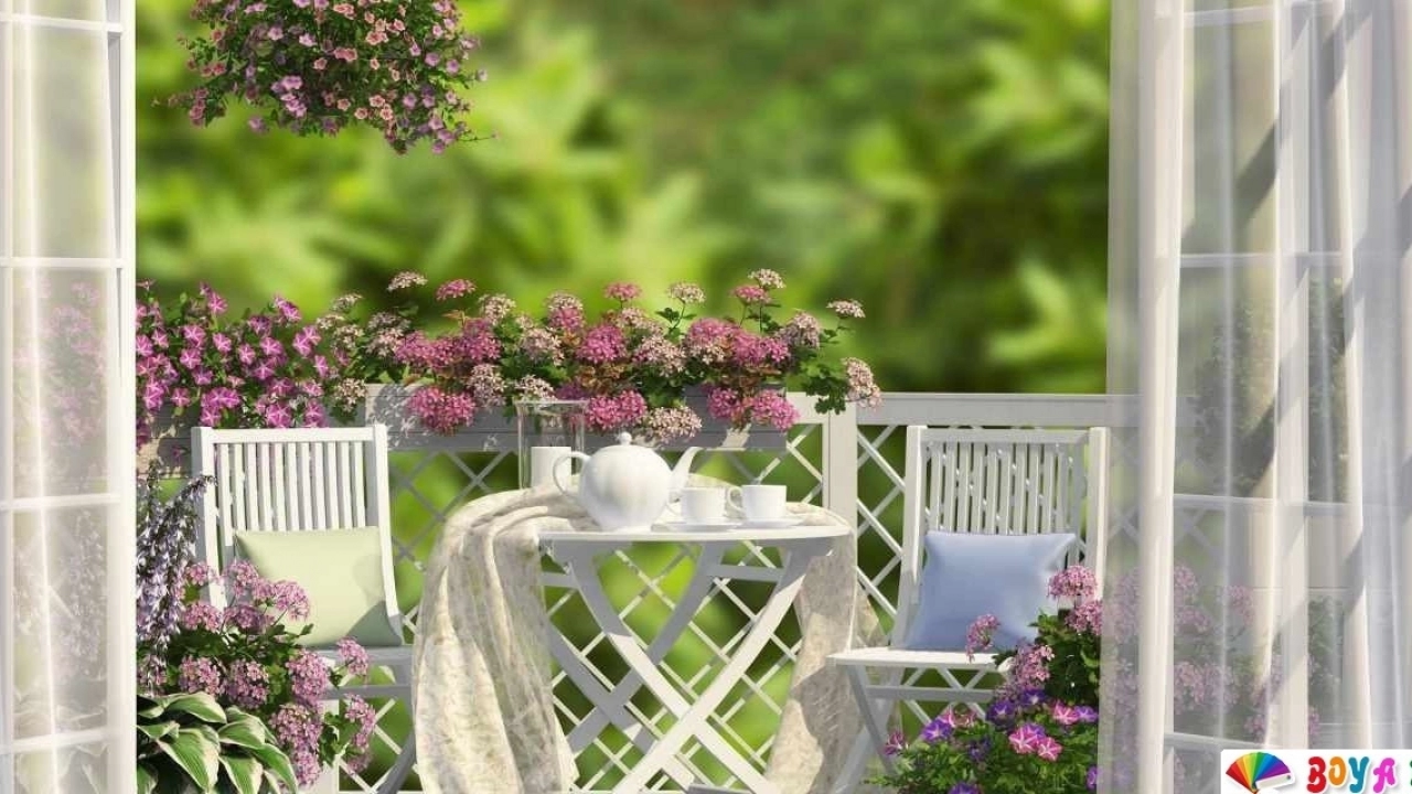 Balkon Dekorasyonu Fikirleri Yaza Renkli Bir Giriş