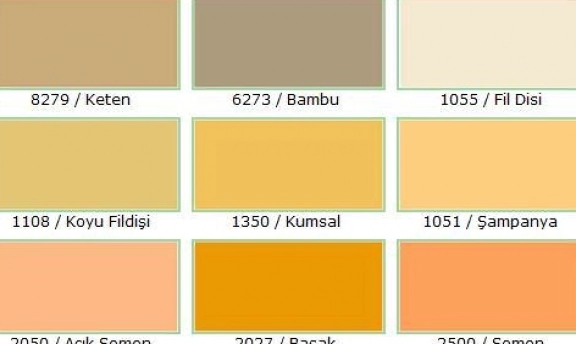 Düfa Dış Cephe Duvar Renk Kartelası ve Kataloğu