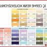 2015 Fawori Boya İç Cephe Renk Kartelası