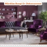 Mürdüm rengi dekorasyon önerilerine bayılacaksınız